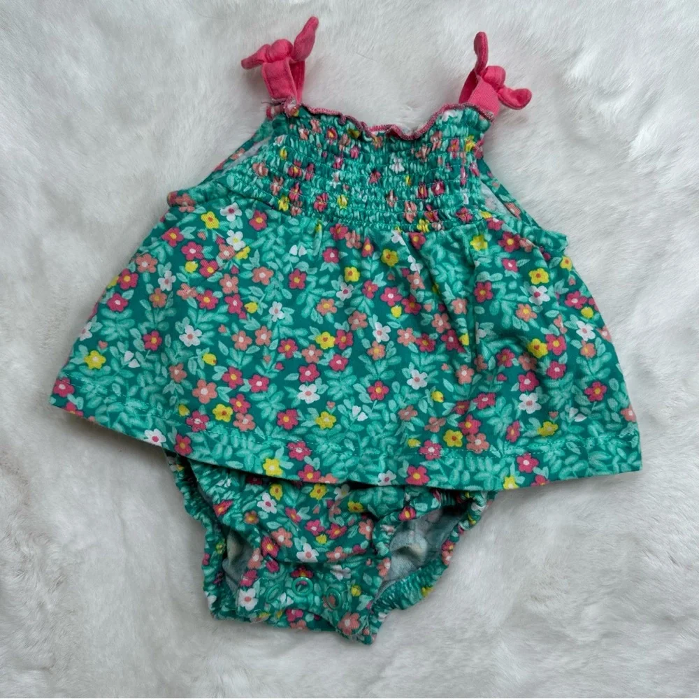 Carters Baby Girl Summer Outfits Bundled
